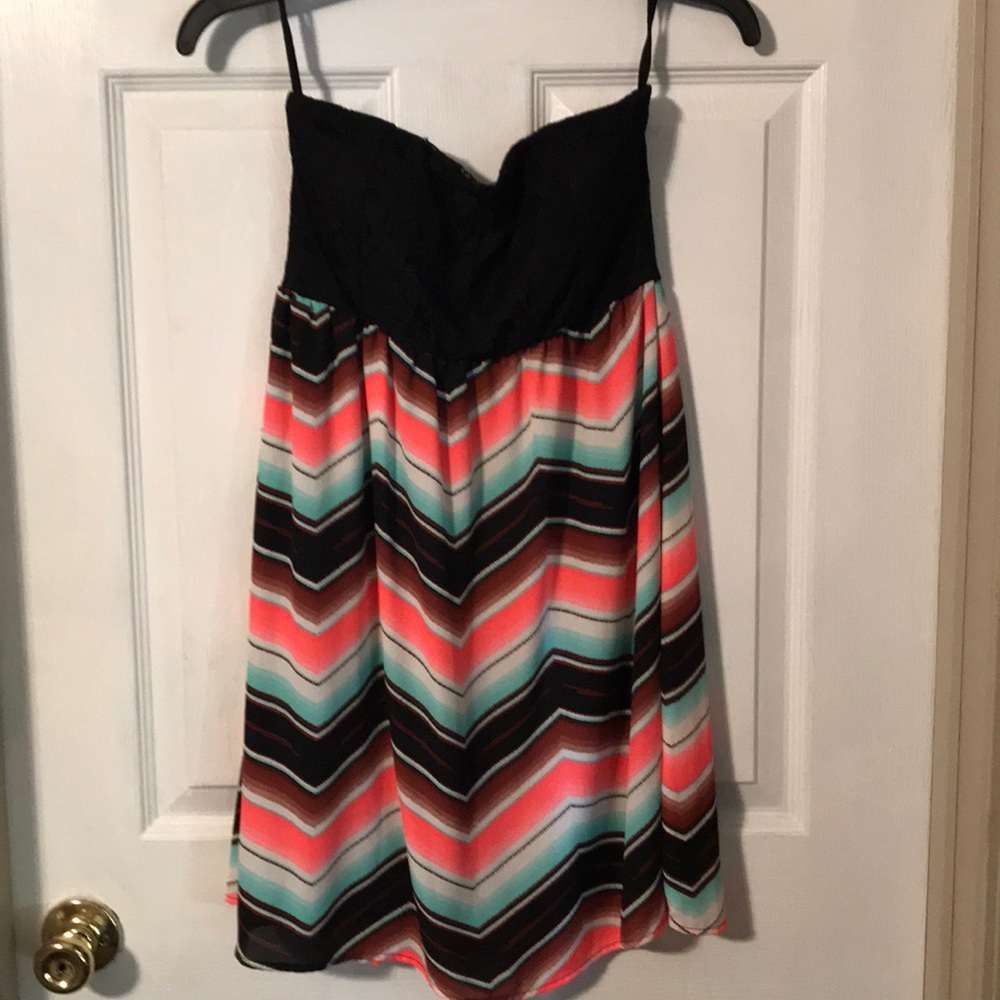 Strapless sundress